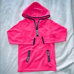 Justice Swim Pink Pullover Sweatshirt